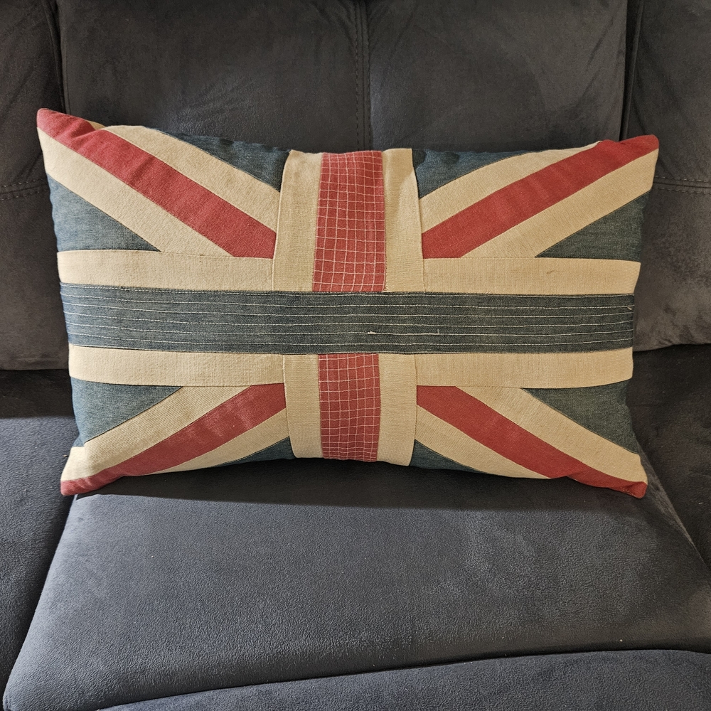 Union Jack Decorative Pillow